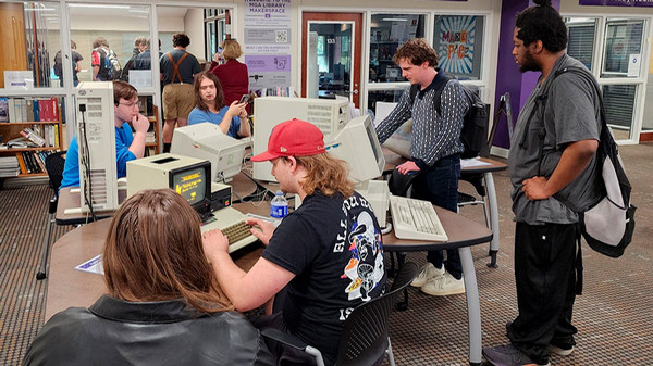 students in mga museum of technology